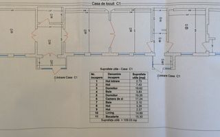 Casă | Polonă | Teren 424mp | 2 Băi | Garaj | - Schiță 12