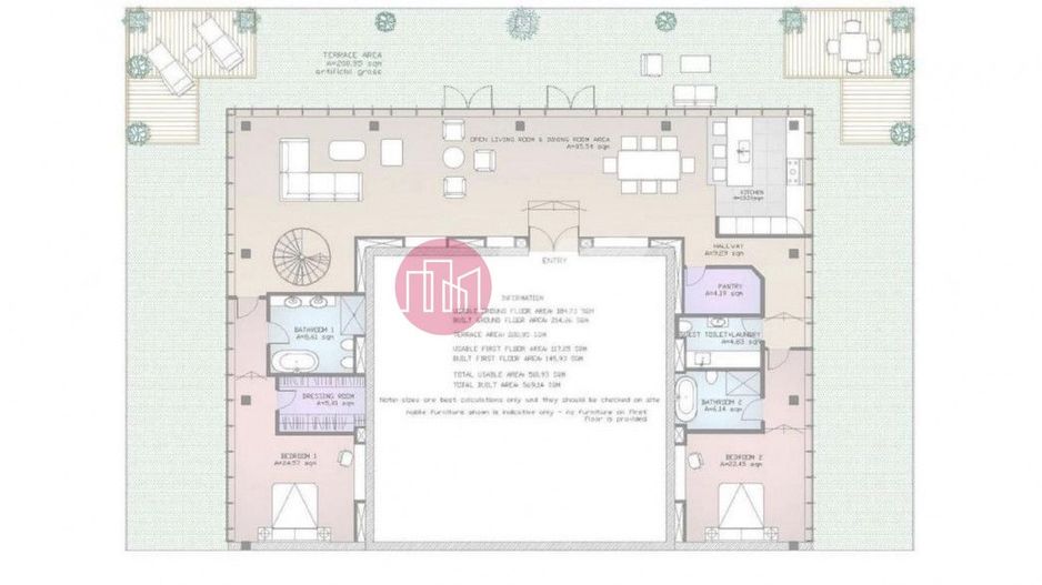 penthouse spectaculos- Asmita Gardens- etajul 25 - Poză 11