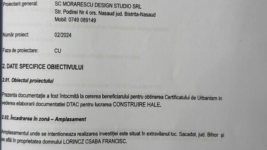 Teren intrav. 10200mp dest. industriala zona CocaCola Sacadat- 5eur/mp - Poză 3