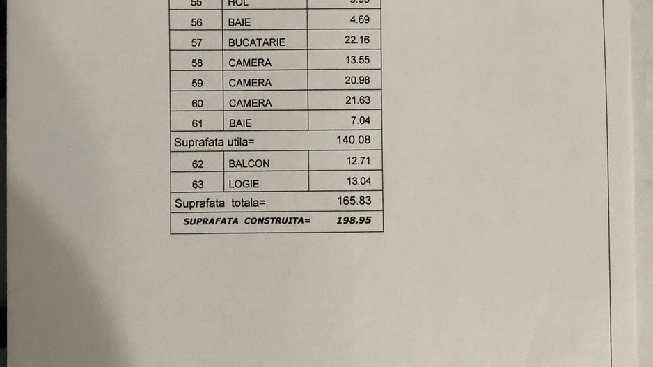 Apartament 4 Camere Nord - Bazilescu - Schiță 16