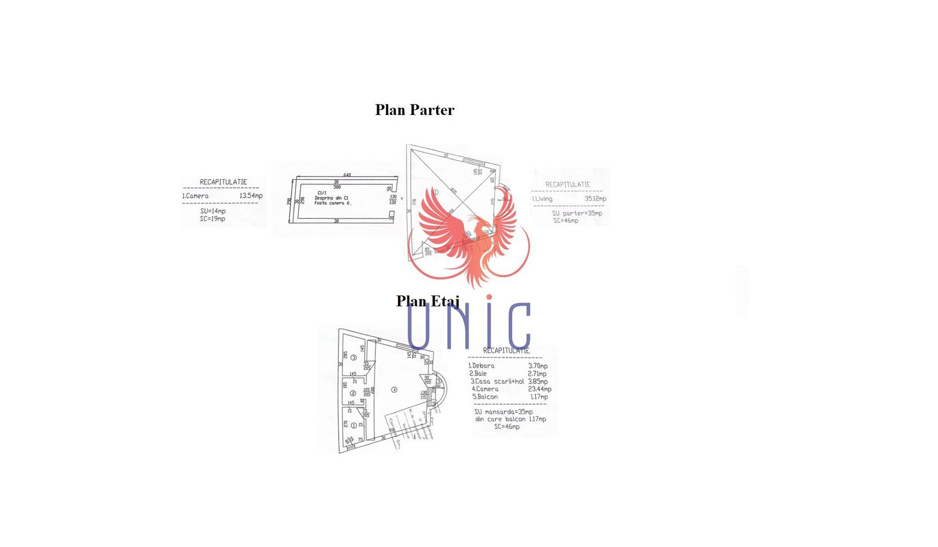 Casa 2 camere zona Agronomie - Schiță 8