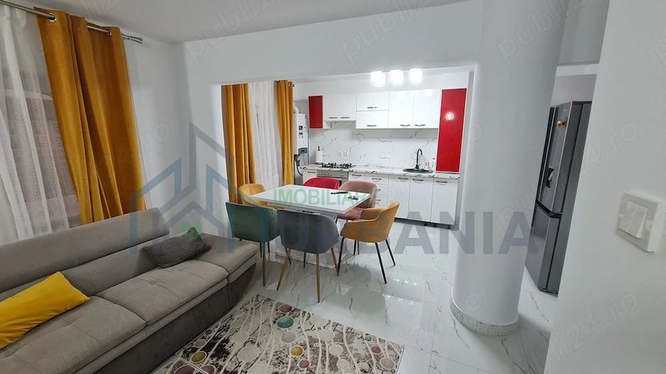 Apartament 3 camere de vânzare, Filiasi, mobilat și utilat, etaj 3 - Poză 2