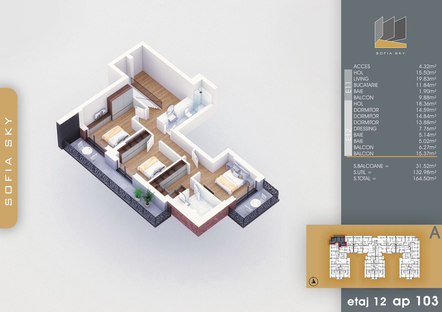4 camere duplex finalizare rapida 7 minute Metrou N Teclu - Schiță 7