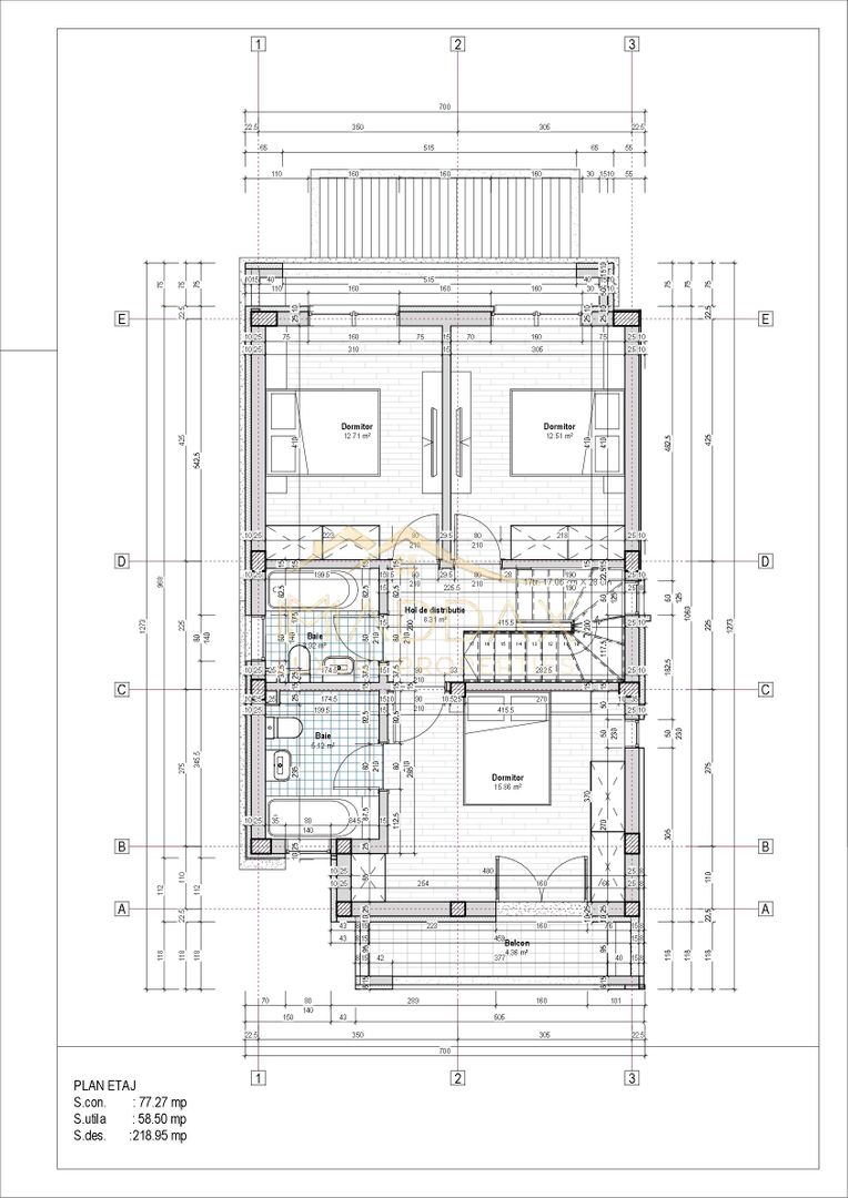 Vila moderna 6 camere // 190mp // teren 300mp / Tunari - Schiță 18