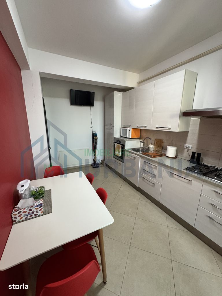 #-Hlincea, Apartament 2 camere, 65mp, mobilat-utilat, parcare - Poză 13