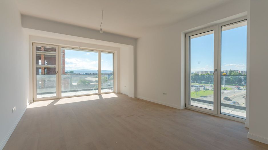 Apartament 2.5 Camere Sala Polivalentă | 59 mp Util + 18 mp Balcon - Poză 4