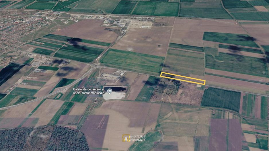 De vanzare teren arabil cu deschidere la E68, Vladimirescu - Poză 1