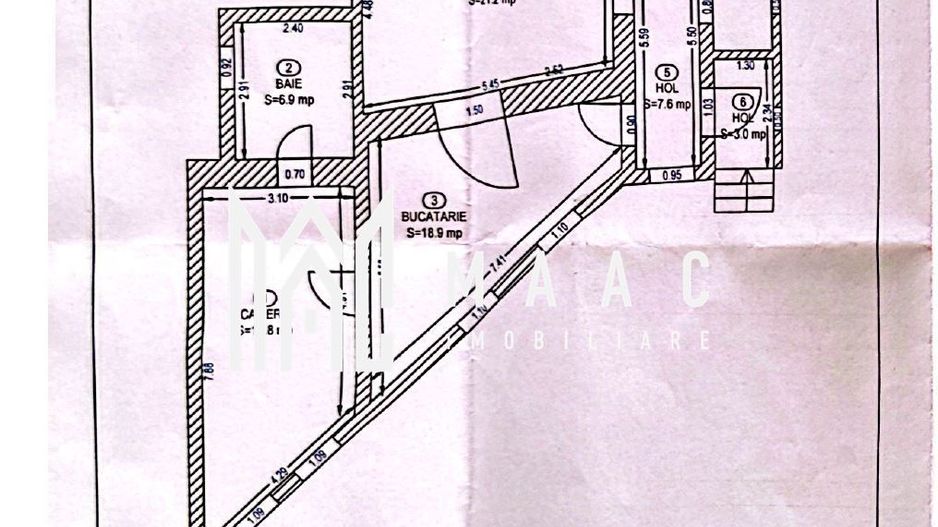 Apartament 3 camere I Spațiu comercial I 77 mp I VAD Central - Poză 8