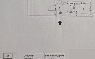 Apartament 2 camere decomandat | Drumul Taberei – Romancierilor - Schiță 9