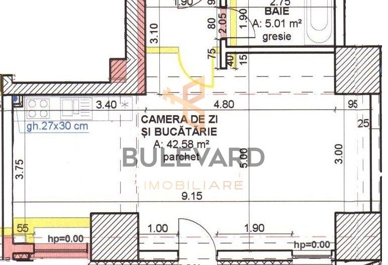 Comision 0. Apartament tip studio bloc nou view deosebit! - Poză 4