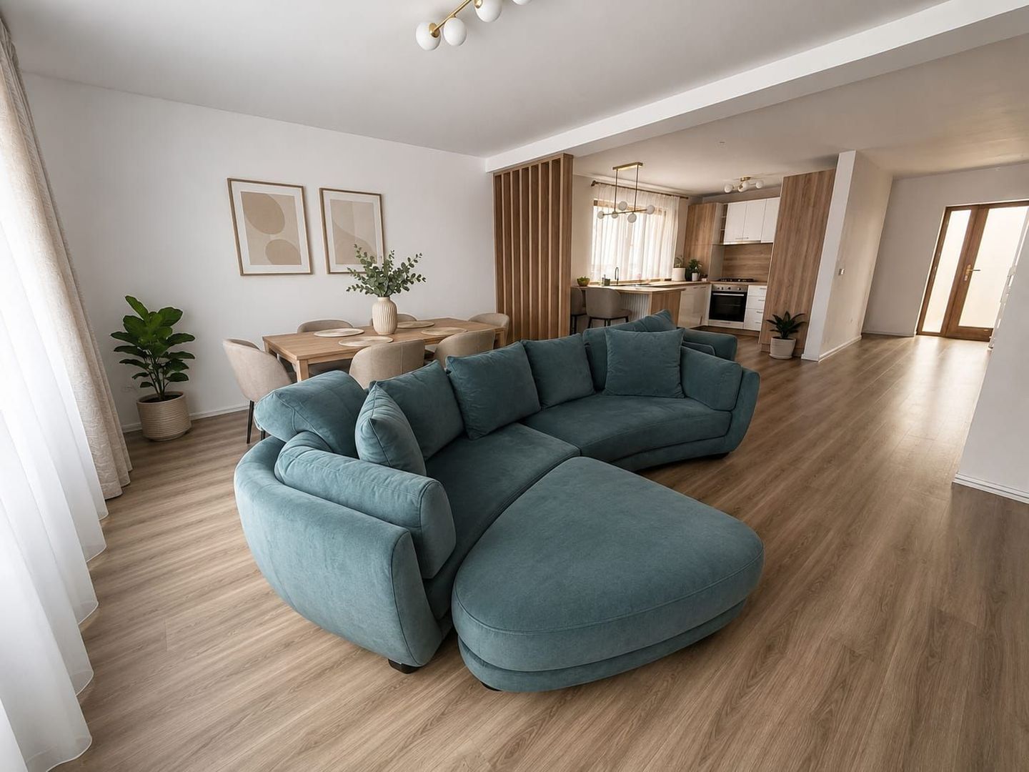 Duplex mobilat utilat constructie caramida cartier Izvor - Poză 1