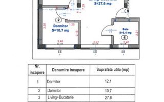 Apartament Nou 3 Camere | 56 mp Utili | Turnișor | Etaj 1 -ansamblu Primavera - Poză 8