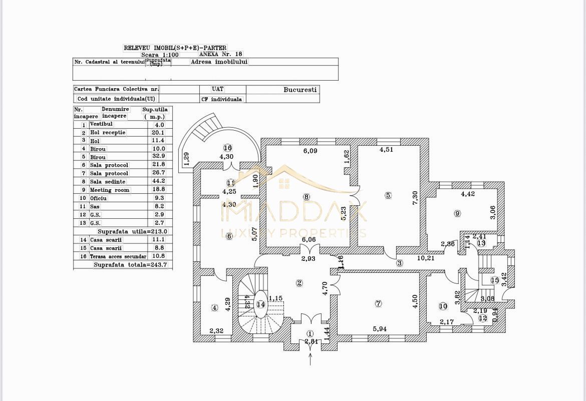 Masterpiece Heritage Villa***18 rooms//DOWNTOWN BUCHAREST - Poză 31