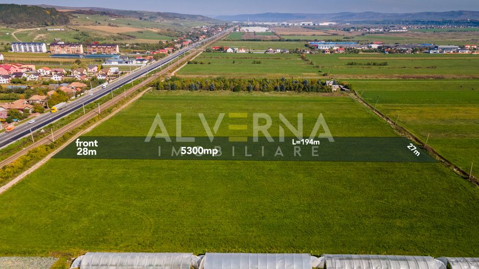 COMISION 0% - Teren intravilan - 5300mp - DN1C - Jucu de Mijloc - Poză 2