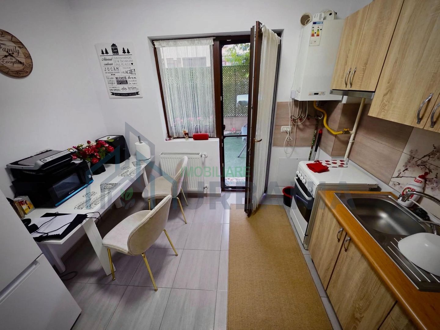 Apartament cu o cameră în Valea Adâncă, parter, 34 mp, loc de parcare și curte intabulate - Poză 4