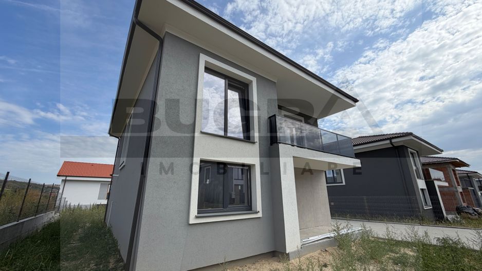 Casa individuala moderna de 120mp, teren 500mp, zona Chinteni - Poză 4