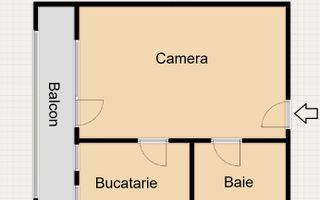 🏡 Apartament 1 cameră, + balcon în Baciu – Str. Saturn - zona Petrom - Poză 11