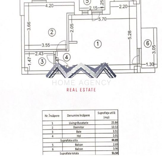 Apartament 2 camere Otopeni central, finisaje la alegere, de la dezvoltator - Schiță 7