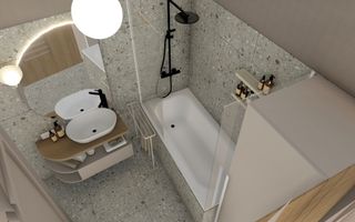 Apartament cu 2 camere cu grădina la ISHO - Poză 12