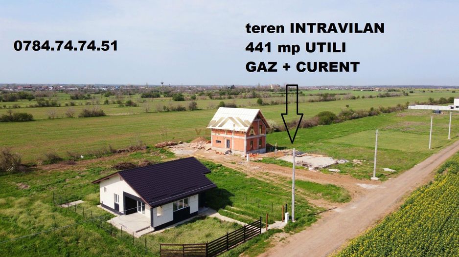 Teren 441 mp | gaz si curent | iesire comuna Berceni - Poză 2