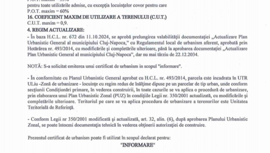 Teren intravilan Cluj-Napoca / Zona Sopor - Poză 6