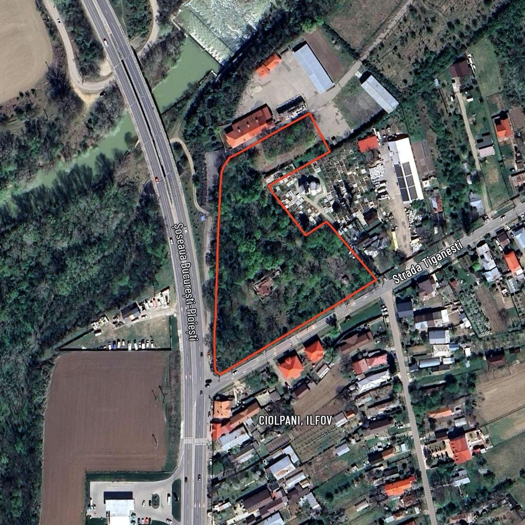 Teren intravilan comercial cu expunere directă la DN1 – Ciolpani, Ilfov  / km 36 - Poză 9
