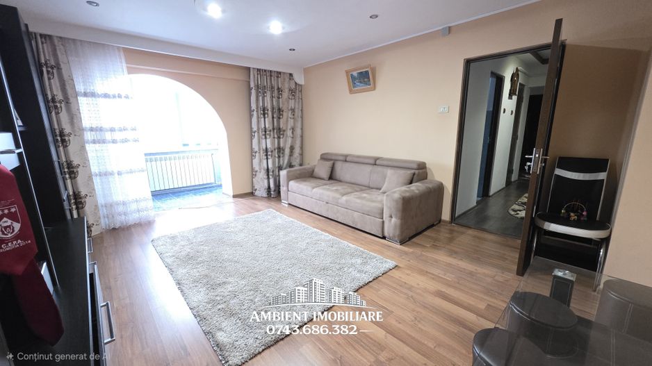 Apartament cu 3 camere, mobilat și utilat, VASLUI - zona AUTOMOMENT; - Poză 1