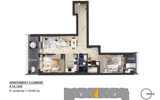 Apartament 3 Camere | Pipera Plaza - Poză 4