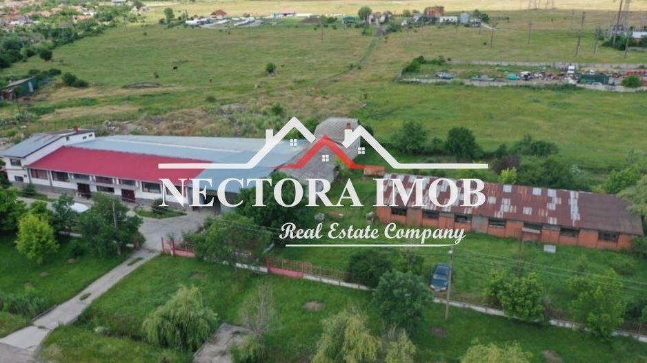 AFACERE-Complex hale industriale-2 loturi(teren+hale=total 4.300 mp) - Poză 2