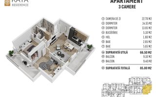 PLATA IN RATE! Apartamente noi, COMISION 0! - Poză 10