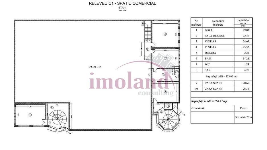 Cladire depozit-hala-birouri | teren 3110 mp - Pipera-OMV - Schiță 8