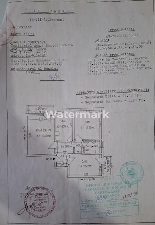 Vând apartament cu 3 camere Mobilat/Utilat in zona Km 4-5 - Poză 11