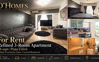 Chirie | Apartament 3 camere | Ultracentral | Metrou Piața Unirii - Poză 1
