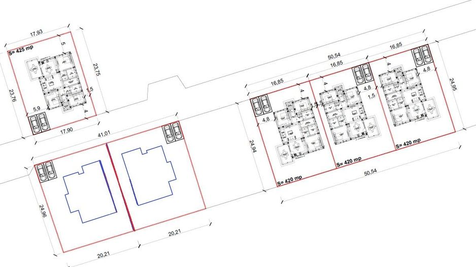 Case individuale pe parter | Balotești, lângă pădure - Schiță 10