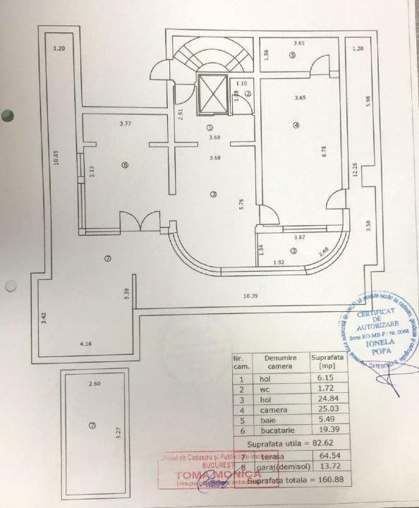BRASADAS închiriază Penthouse cu terasa la Parcul Circului. - Poză 12