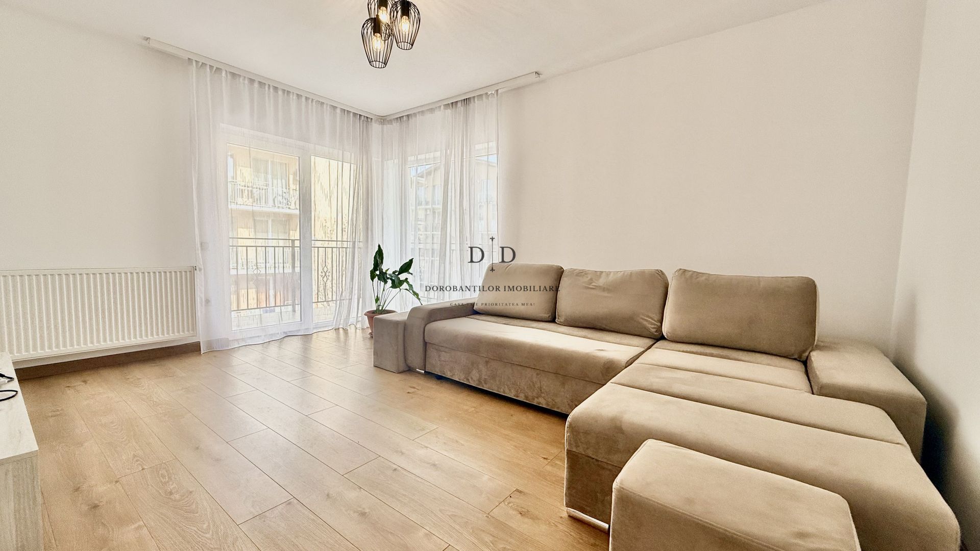 Apartament 2 camere decomandate-etaj intermediar- Floresti - Poză 1