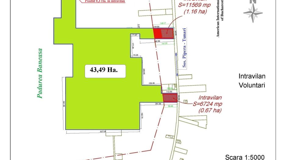 PIPERA, Padurea Baneasa, 3.250.000 mp. ideal aventura parc - Poză 3