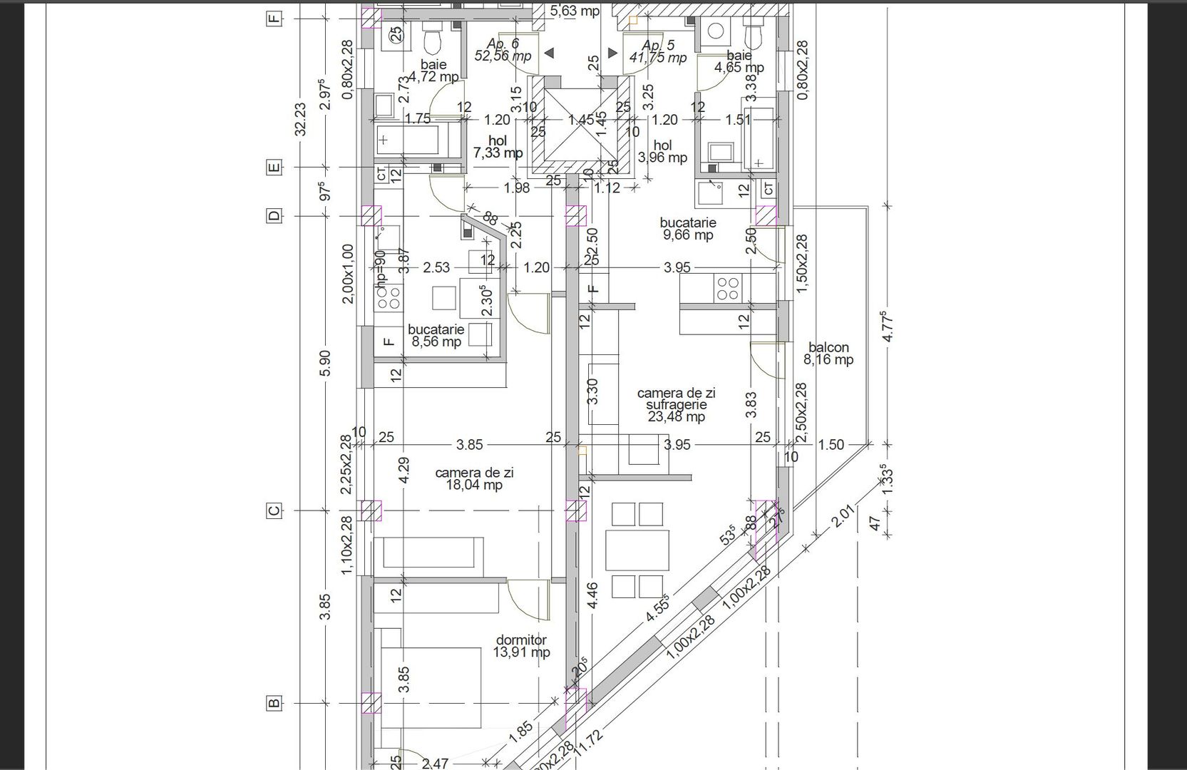 Apartament 2 camere zona de N bloc nou - Poză 2
