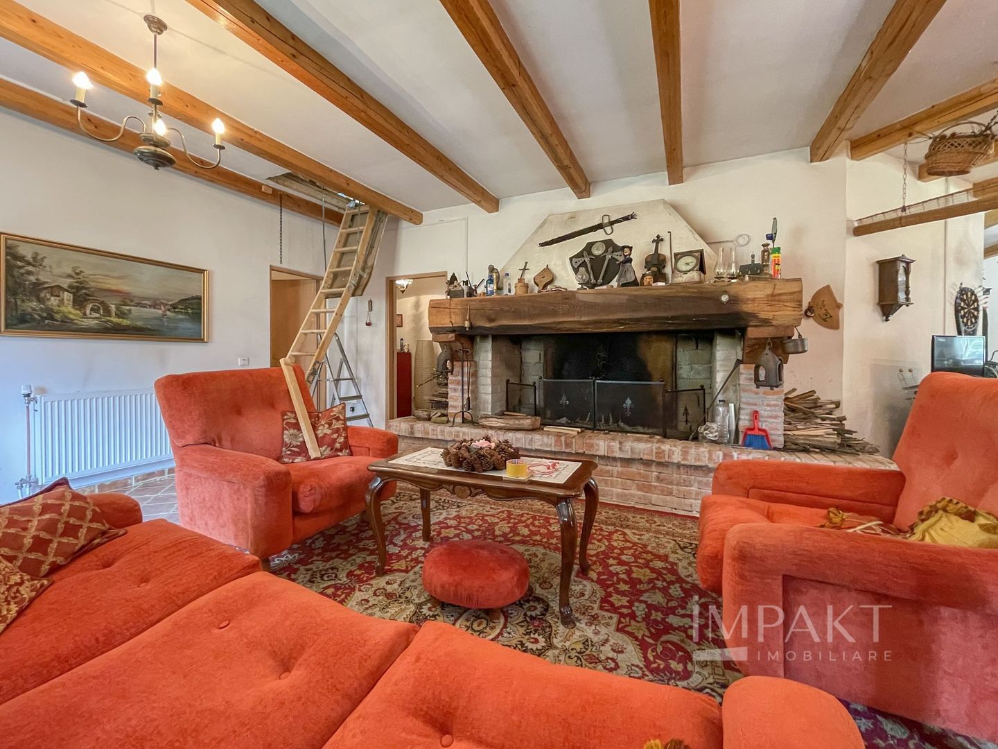 Vila superba 300mp + teren 1400mp & front la rau in Somesul Rece. - Poză 19