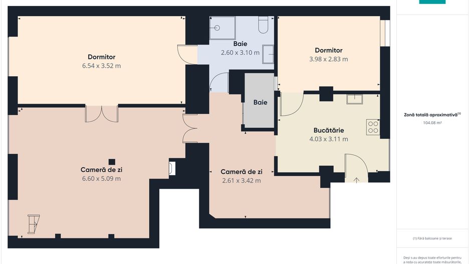 Apartament ultracentral cu 4 camere - Poză 9