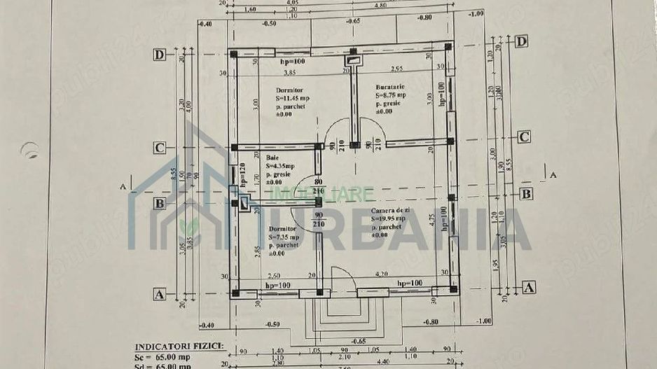 # De vanzare Casa 3 camere si teren 2000 mp com. Schitu Duca - Poză 2