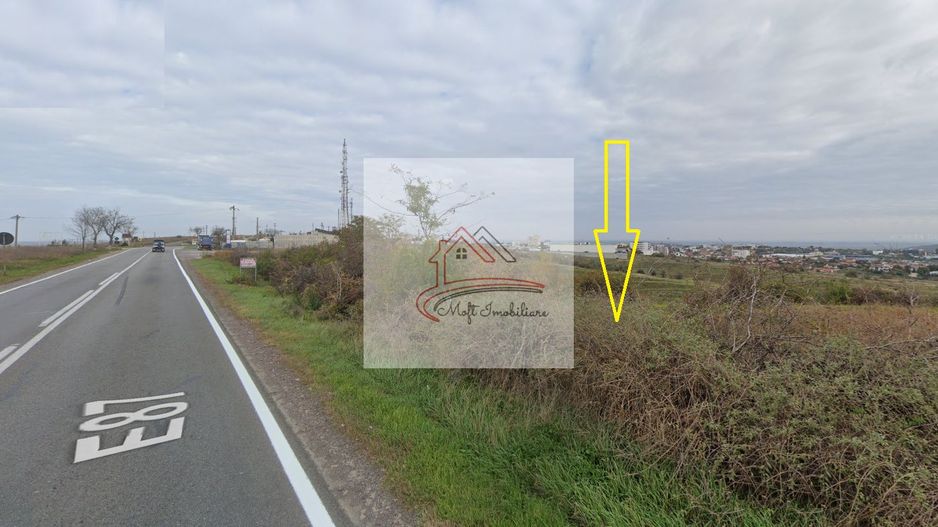 TEREN EXTRAVILAN LA INTRARE IN TULCEA ! 50 euro/mp - Poză 1