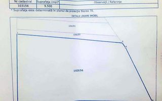 Vânzare teren intravilan – 9.500 mp, la 10 minute de Galati, Vanatori - Poză 2