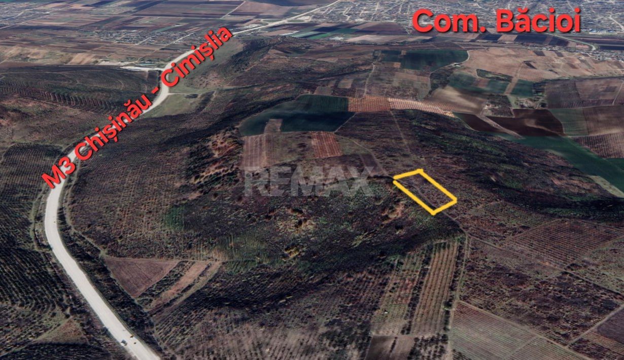 Teren agricol com. Băcioi, Mun. Chișinău - Poză 1