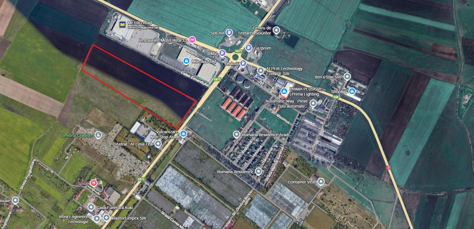 Teren de Vânzare – Arad, Grădiște, Calea Zimandului - Poză 5
