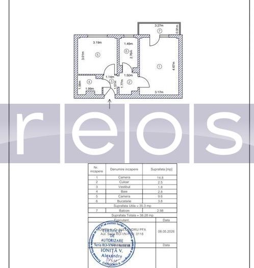 DE VANZARE 2 CAMERE LUJERULUI METROU 3 MINUTE IDEAL INVESTITIE - Poză 7