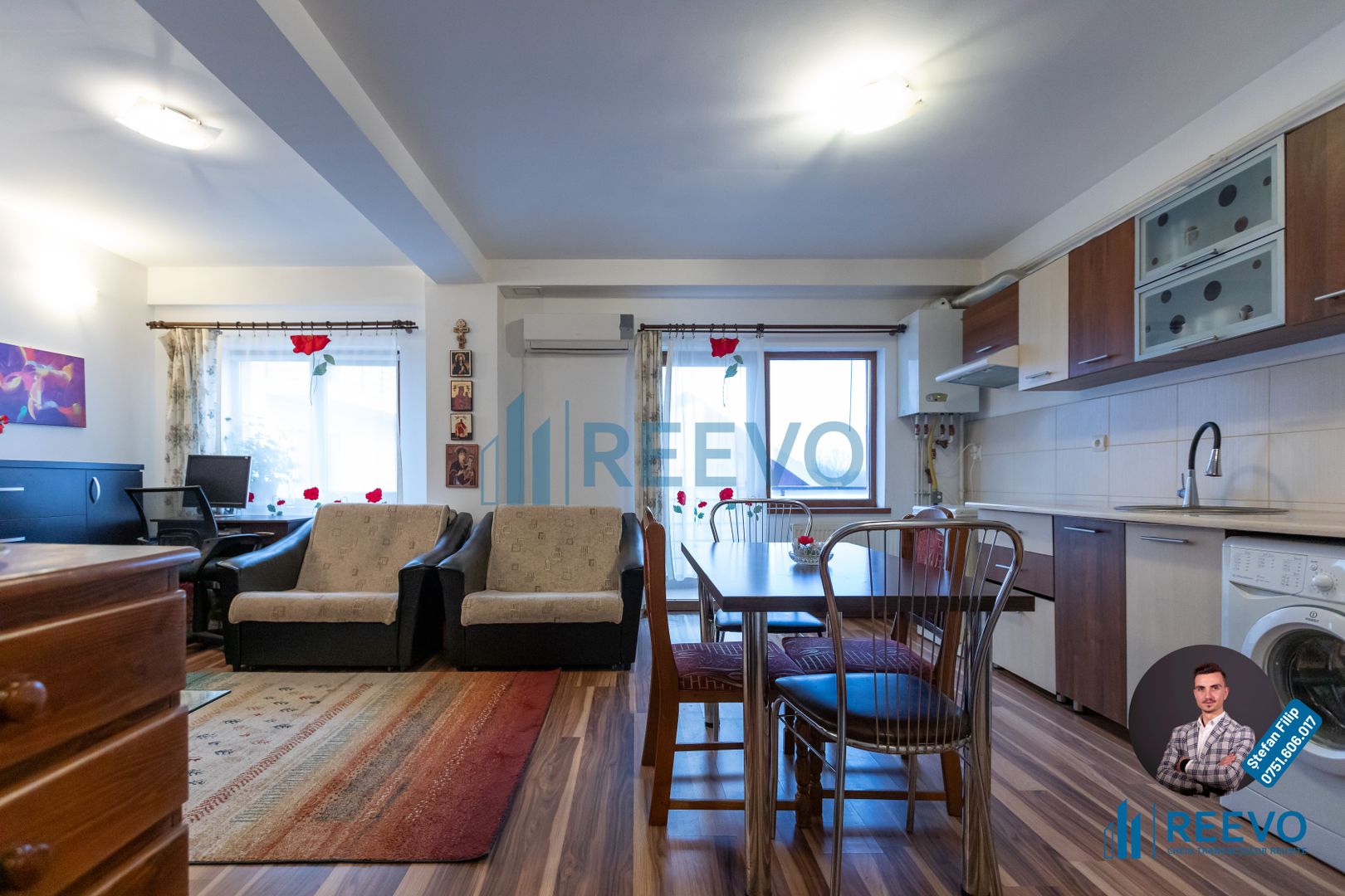 Apartament modern cu 2 camere, mobilat – Grădina cu Magnolii - Poză 2
