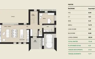 VILA PREMIUM LA PADURE | SUSTENABILA | EFICIENTA ENERGETIC | MOGOSOAIA - Poză 12