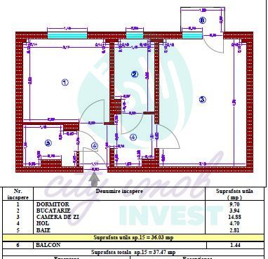 Apartament 2 camere mobilat si utilat, Calea Dorobanti - Poză 3