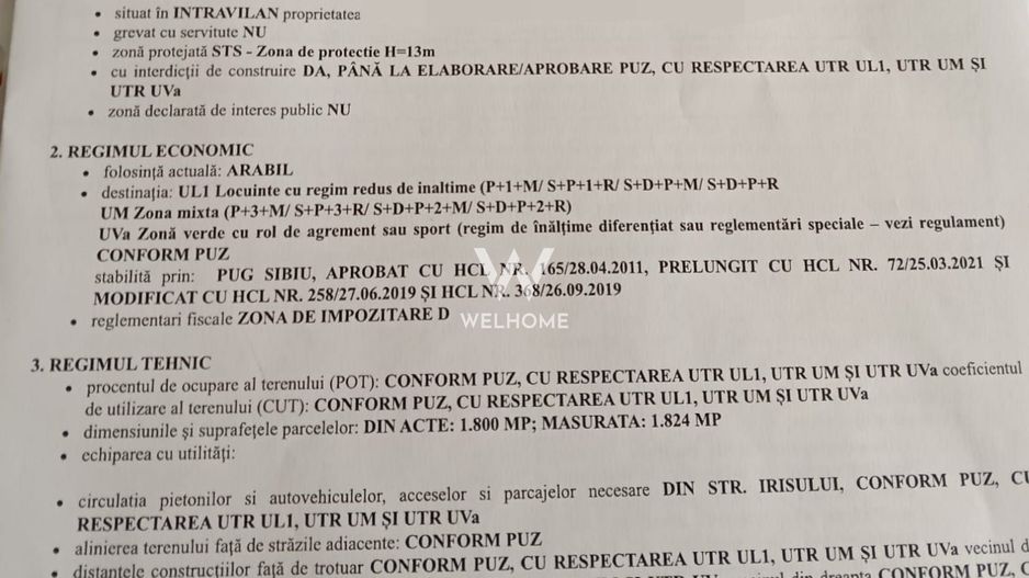 Teren intravilan de vânzare – suprafață totală 3.800 mp GUSTERIRA - Poză 2